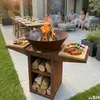 ASH - Phoenix - Plancha Barbecue - Acier corten Voir les images du produit 5