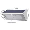 A diagram of a solar-powered outdoor light with dimensions indicated. Produktbild-Vorschau
