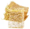 100 Stücke Organzabeutel Hochzeit Weihnachten Taufe Produktbild-Vorschau 1