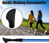 14 Nordic Walking Gummipuffer Pads Asphaltpads Ersatzfüße Produktbild-Vorschau 4