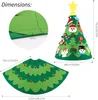 Filz Weihnachtsbaum Kinder,DIY Weihnachtsbaum Filz Kinder Produktbild-Vorschau 6