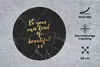 MuchoWow® Mauspad Mousepad Zitate - Selbstvertrauen - Gold Produktbild-Vorschau 2