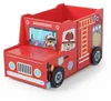 Coffre à jouets Relaxdays « Pompiers », chambre d'enfant, Voir les images du produit 9