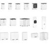 A collection of modular kitchen cabinets and appliances. Voir les images du produit