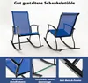 COSTWAY Fauteuil à bascule 2 places, Fauteuil à bascule Voir les images du produit 7