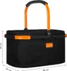 ALUBOX Einkaufskorb schwarz Produktbild-Vorschau 6