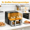 Heißluftfritteuse 9L, 2000W Airfryer mit Produktbild-Vorschau 4