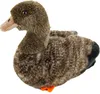 A plush toy duck is shown from the side against a white background. Produktbild-Vorschau