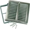 HACO NVM Lüftungsgitter mit Rahmen und Netz 150x150 mm aus Produktbild-Vorschau 3