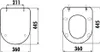 Creavit WC-Sitz Duroplast cappuccino matt mit Softclose und Produktbild-Vorschau 2