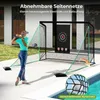 COSTWAY Golfnetz, Golf-Übungsnetz mit Zielscheibe, 4 Produktbild-Vorschau 5