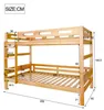 Flieks Etagenbett 90x200cm, Hochbett mit Leiter, Kinderbett Produktbild-Vorschau 7