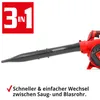 HECHT 9254 Laubbläser 3in1 Laubsauger Häcksler Benzin | 1 Produktbild-Vorschau 4