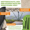 KESSER® Sonnenschirm Doppelsonnenschirm 4,6m x 2,7m | Produktbild-Vorschau 7