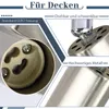 ZMH Deckenstrahler LED Küchenlampe GU10 Rund 3 Flammig Produktbild-Vorschau 7