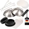 set per hamburger eluno da 6 pezzi, comprendente pressa per Anteprima dell’immagine prodotto 1