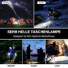 Solar LED Taschenlampe wiederaufladbar USB & Solar 1000LM 6 Produktbild-Vorschau 7