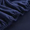 (3-místná, tmavě modrá) Silné sametové potahy na pohovky, Náhled obrázku produktu 12