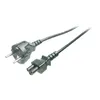 Logilink Power Cord, CEE7/7 - C5, black, 1.80m Produktbild-Vorschau 5