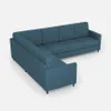 Design-Ecksofa 6-Sitzer 281x221cm in modernem Stoff Karay Produktbild-Vorschau 3