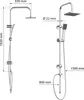 eisl Duschset EASY ENERGY, Regendusche ohne Armatur, Produktbild-Vorschau 7