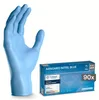Guanti in nitrile ARNOMED, colore blu, resistenti allo Anteprima dell’immagine prodotto 1