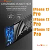 An image displaying a battery for an iPhone 12 Pro, with text overlays highlighting its features and the product name repeated multiple times. Produktbild-Vorschau