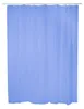 Badezimmer-Duschvorhang Basic Blau 140 x 180 cm Produktbild-Vorschau 2