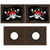 Spielvorhang Caribian Pirates für Pino Mittelhochbetten zum Produktbild-Vorschau 1