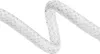 A close-up, studio shot of a white braided cable on a white background. Anteprima dell’immagine prodotto