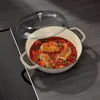 KELA Hluboká pánev litinová CALIDO 28 cm 3,8 l šedá Voir les images du produit 2