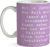 Mr. & Mrs. Panda Kaffeetasse Spruch 96. Geburtstag Freude - Produktbild-Vorschau 3