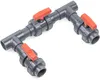Bypass-Kit für Pool-Wärmepumpe Basis-Set PVC 3 Kugelhähne Produktbild-Vorschau 4