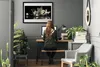 Bild 100x70 MDF-Rahmen Wandkunst Spa-Kerzen Lilie Natur Produktbild-Vorschau 3