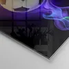 Bilder auf glas - Abstrakt ball flamme fußball - 40x40cm - Produktbild-Vorschau 5