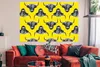 MuchoWow® Poster Schottisches Hochlandrind - Muster - Gelb Produktbild-Vorschau 2