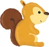 Shape Folienballon "Woodland Eichhörnchen" | 91 cm Produktbild-Vorschau 1