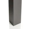 Lucande Wegeleuchte Kiran, 100 cm, grau, Metall, IP44, E27 Produktbild-Vorschau 7