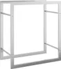 vidaXL Stojan na palivové drevo 50x28x56 cm z nerezovej Náhľad obrázku produktu 7