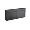 BASI - Briefkasten - SET - 2x BK 360M - Stahl matt Produktbild-Vorschau 1