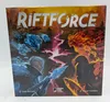 The image shows the front of a board game box with artwork depicting a fantasy battle scene. Produktbild-Vorschau