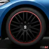 Sparco Radkappen 16 Zoll Bergamo Schwarz Rot 4tlg Produktbild-Vorschau 4
