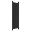 A black room divider is shown against a white background. Náhled obrázku produktu