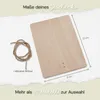 Gutschein Geldgeschenk Verpackung Holz Tafel 12x9cm mit Produktbild-Vorschau 5