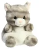 Aurora Palm Pals Silver Kitty Cat Grau 13cm Produktbild-Vorschau 2
