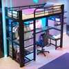 Letto a castello Flieks 90x200 cm con illuminazione a LED, Anteprima dell’immagine prodotto 4