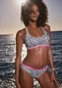Buffalo Bustier-Bikini-Top Gioletta schwarz-weiß Größe 42 Produktbild-Vorschau 2