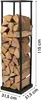 Metall Holzregal 31,5 × 31,5 × 115 cm – Kaminholzregal für Produktbild-Vorschau 4