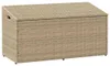 vidaXL Záhradný úložný box béžový 110 x 50 x 58 cm Poly Náhľad obrázku produktu 8