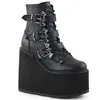 SWING-103 Damen Booties von DemoniaCult, Schwarz EU 38, US Produktbild-Vorschau 1